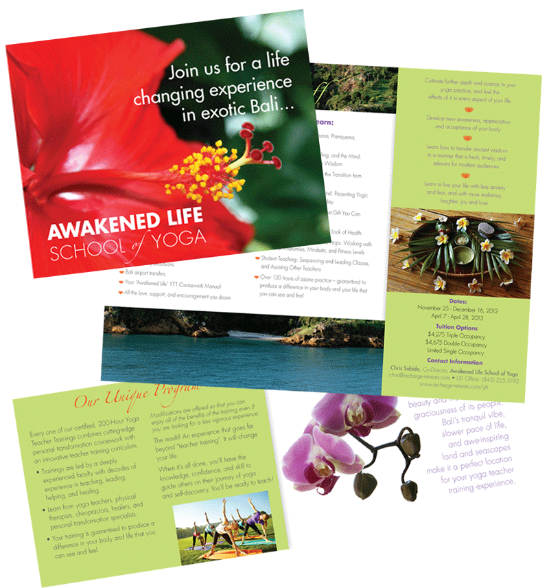 Awakened Life Yoga - Know before you Go Brochure