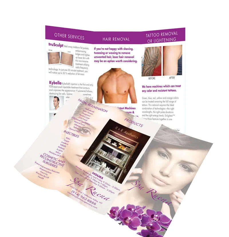 Spa Ruena Brochure Design