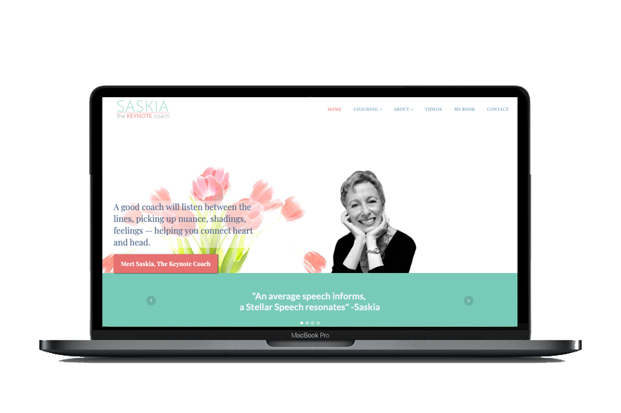 The Keynote Coach Website & Logo Design