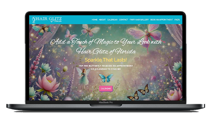 Hair Glitz of Florida Website Design