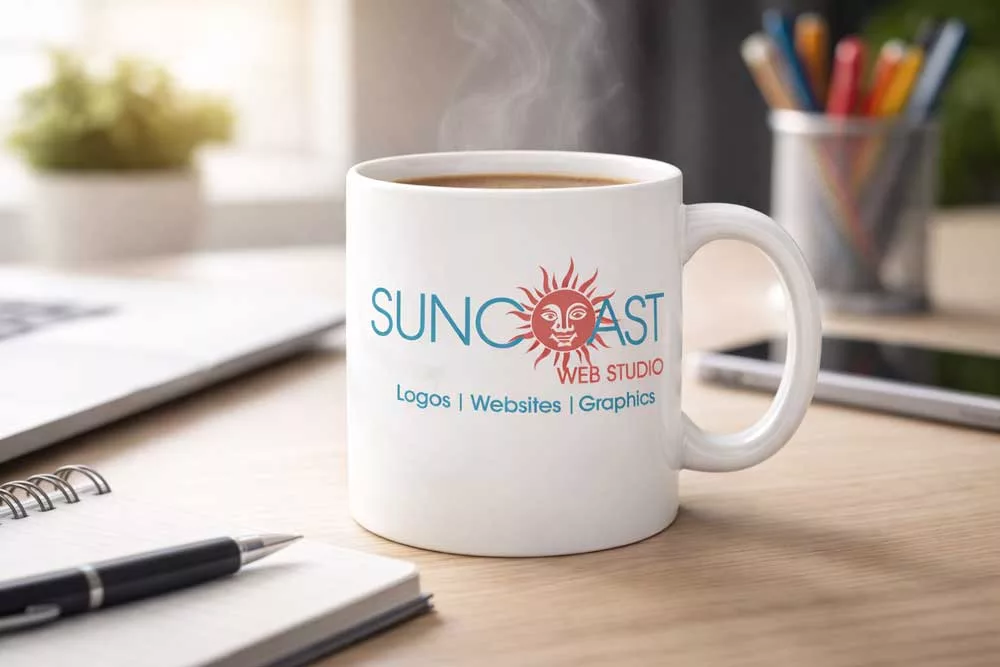 SunCoast Web Studio coffee mug