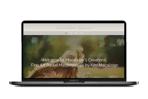 Macalister's Creations Website Design